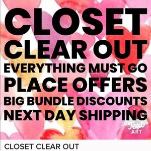 Items need to go!   Make a reasonable offer